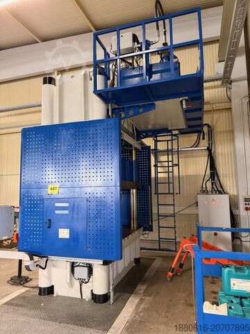 Provkörning- Hydraulpress 500 t Hidroliksan HCFP