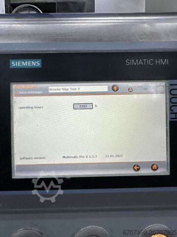 AUTOMATIC DOUGH DIVIDER AND ROUNDER Werner & Pfleiderer MU PRO