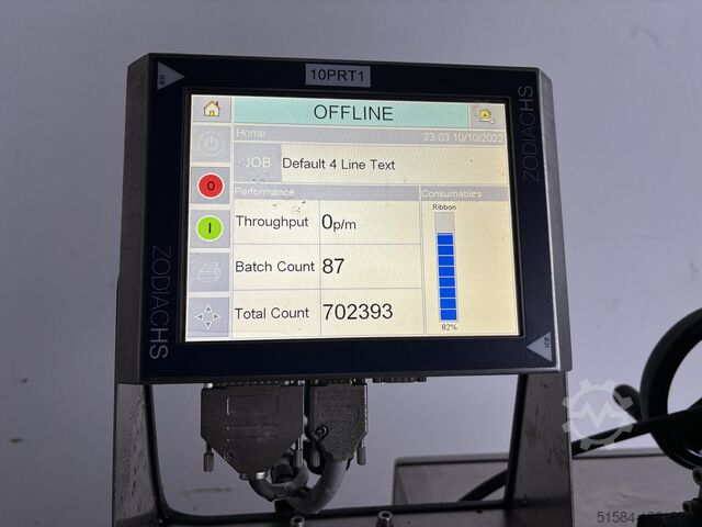 Equipamento de etiquetagem Herma 752C