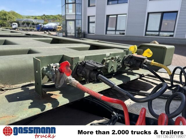 Swap body semitrailer Doll U-74.0 3-Achs Containerchassis, 2x20/20/30/40ft,