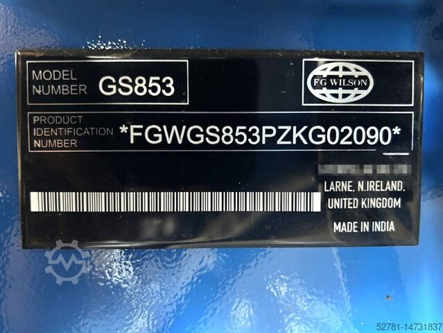 Aggregat FG Wilson P1650-1 -1.650 kVA Open Genset - DPX-16030-O