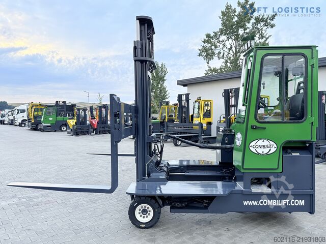 τετραπλής κατεύθυνσης περονοφόρο όχημα Combilift C4500 DIESEL DUPLEX WIDE FORK POSITIONER