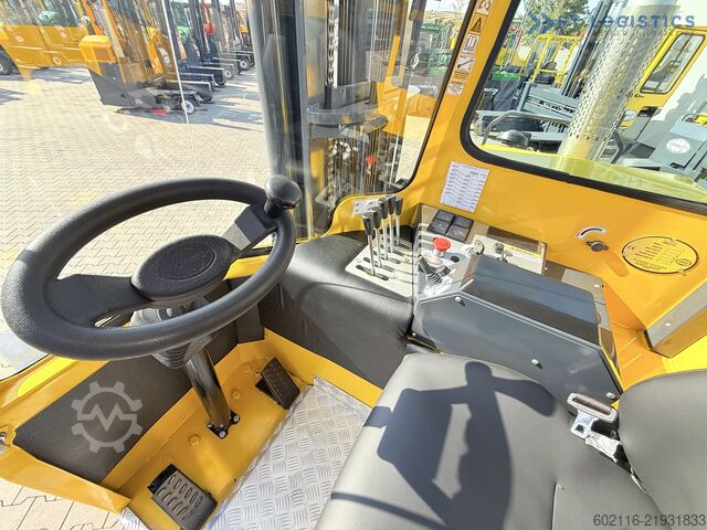 τετραπλής κατεύθυνσης περονοφόρο όχημα Combilift C5000XL GAS TRIPLEX 6000 EXTENDABLE FORK
