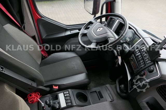 Camião plataforma com lona RENAULT DWide 18.320 Pritsche Plane Vollluft XL-Tank LBW
