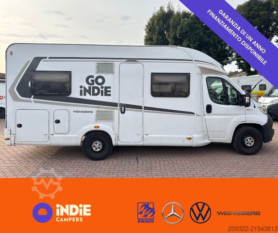 τροχόσπιτο αυτοκινούμενο Fiat Ducato Weinsberg Carabus | 2019 | Euro 6 | Venditore professionale