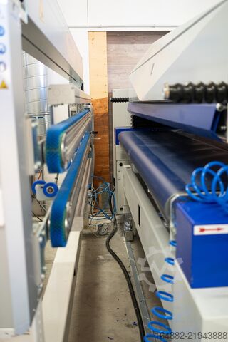 Instalación de lacado UV para soportes de impresión digital Robert Bürkle GmbH Bürkle LFC 2100 Liquid Coating Anlage
