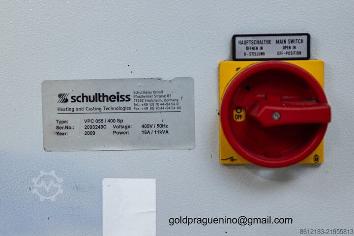 Machine de moulage sous pression Schultheiss VPC 055 / 400 Sp