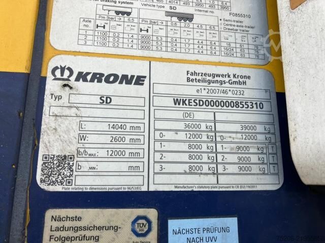 Semirimorchio frigorifero Krone Cool Liner Duoplex Steel Standard
