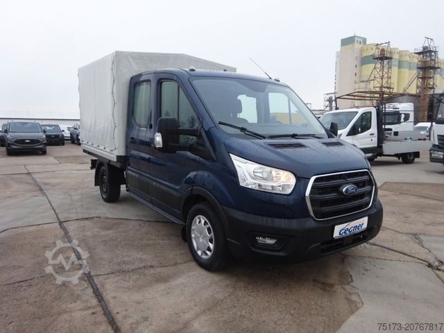 Curtain sider van FORD Transit Doka Pritsche 350 L2 Trend 130PS 4x4 AHK