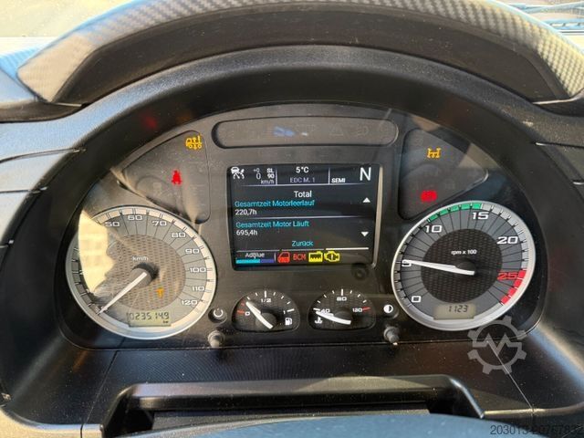 Camion benne à bras amovible IVECO X-Way 480 6x2 Abrollkipper Palfinger PH T20 SLD5