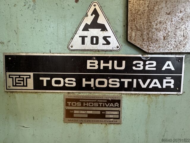 Silindirik taşlama makinesi TOS Hostivař BHU 32A/1000