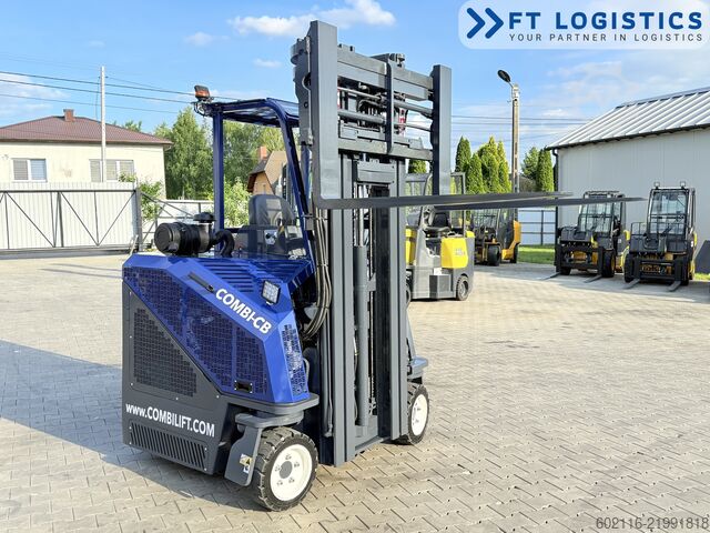 4-vejs gaffeltruck Combilift CB3000 GAS TRIPLEX 5500 POSITIONER