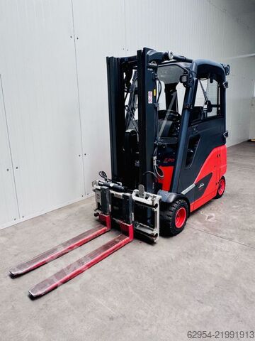 Chariot élévateur électrique à 4 roues Linde E 20 PH-02 EVO Triplex Kabine ZVG