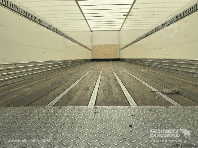 Koffer oplegger Fruehauf Semitrailer Dryfreight Standard Porte relevante