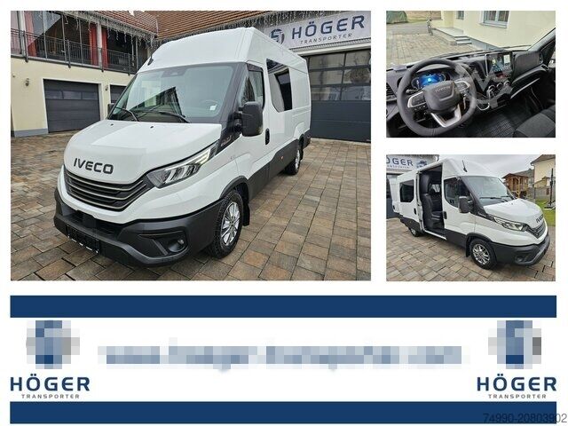 Furgone a tetto alto Iveco Daily 35S18HA8V DOKA Hi-Matic 12m³ L2H2 7 Sitze