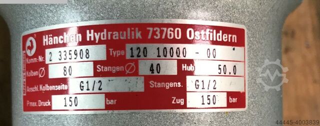 Pièces de rechange HAENCHEN 120 10.000 00