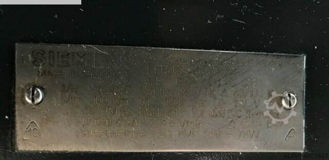 Moteur SIEMENS 1FT5138-0AA01-2Z