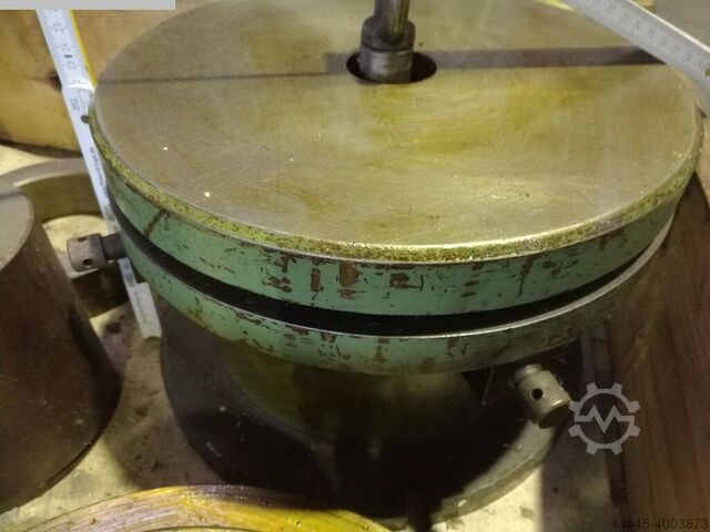 Klemmen tabel AUFSPANNTISCH Ø600 - Ø330