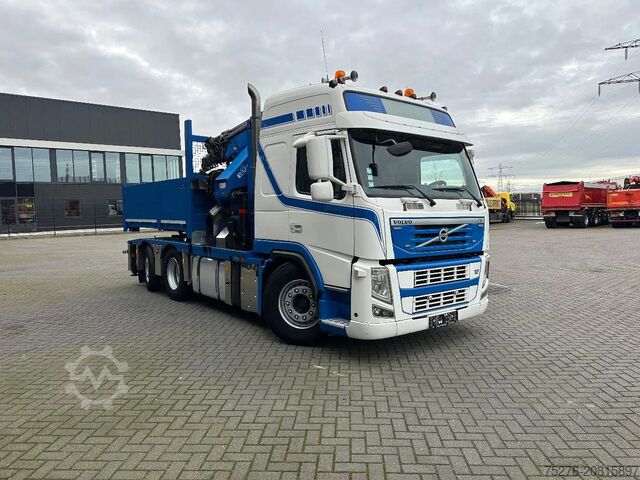 Estándar-SZM Volvo FM 420 6x2 Tractor unit / SZM HMF 4720 + Flyjib...
