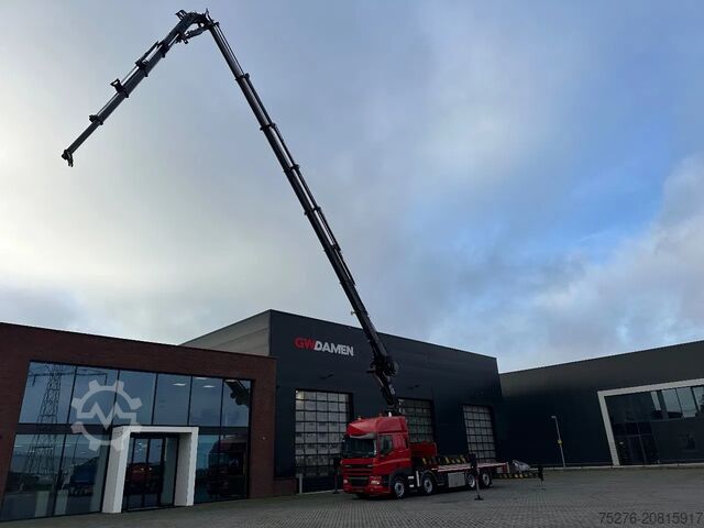 Camión grúa DAF CF 85.410 8x2 Hiab 1055-8+Fly jib Euro 5