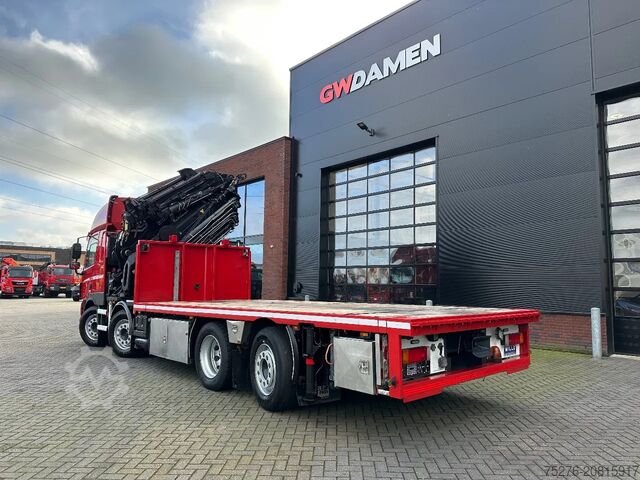 Camión grúa DAF CF 85.410 8x2 Hiab 1055-8+Fly jib Euro 5