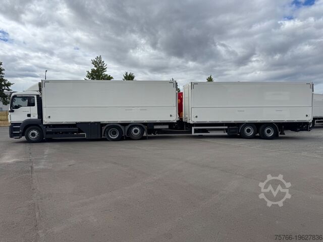 Drankentruck MAN TGS 26.440 / 2 x LBW / KOMPLETTZUG / 38 PAL