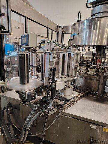 Auxiemba SERVOTECH ROB 20-II-DR Rotary Automatic Labelling Machin Auxiemba Servotech Rob 20-11-DR