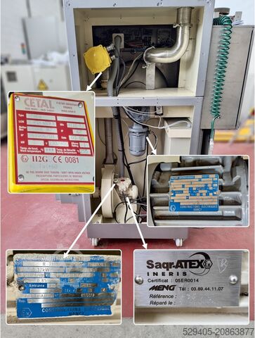 Bevonógép Dumoulin TD 1500
