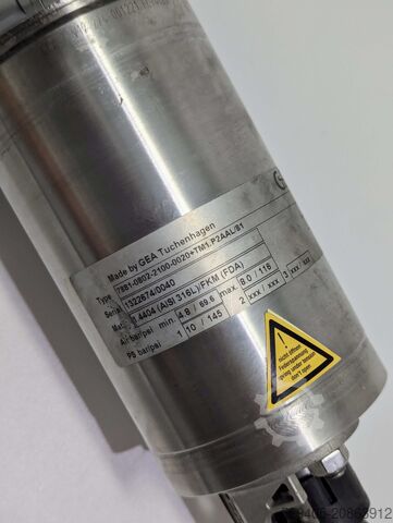 Vlinderklep GEA Tuchenhagen T-smart 7 / 7881 TM1.P2AAL/81