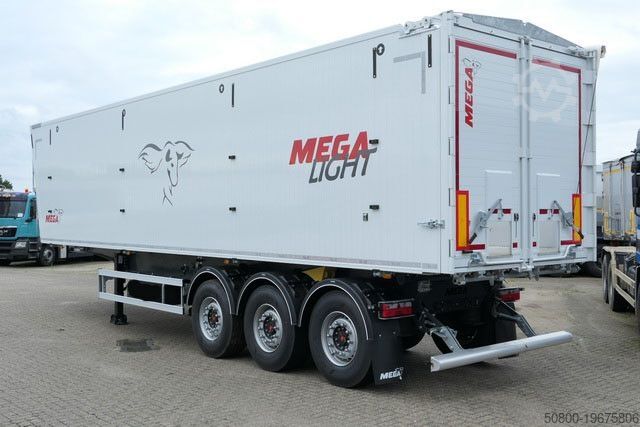 Kippers oplegger MEGA MNL, Alu, 60m³, Kombitür, SAF,Mehrfach auf Lager
