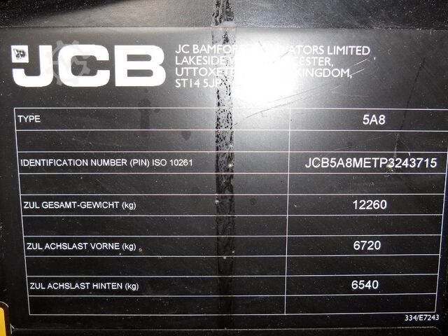 Telehandler JCB 540-140