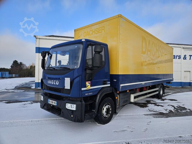 Box truck IVECO EUROCARGO ML 160E25P - E6