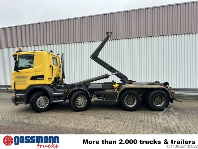 Autocamion cu cârlig pentru containere Scania G 480 CB 8x4