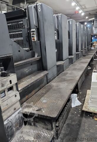 Ofset baskı makinesi Heidelberg Speedmaster SM 102-8-P