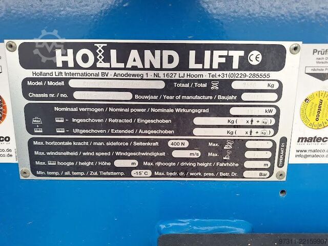 Ascensore a forbice Holland Lift N-140EL12