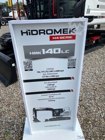 Koparka gąsienicowa Hidromek HMK 140 LC