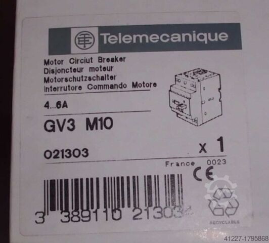 Motor protection switch Telemecanique GV3 M10
