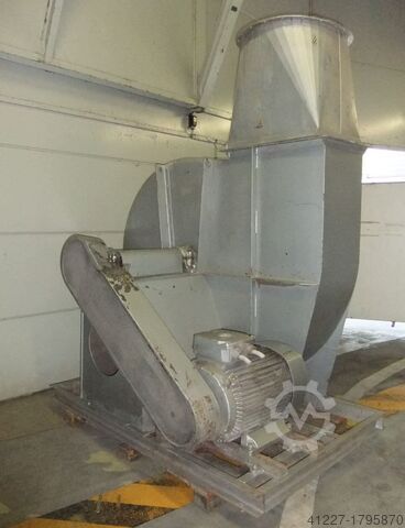 Spaanafzuigventilator 75 kW VEB Ø 710 mm