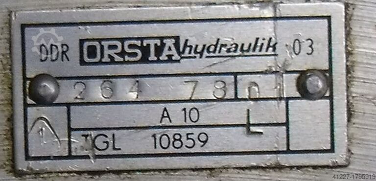 Double hydraulic pump Orsta Hydraulik C10-3L TGL10859