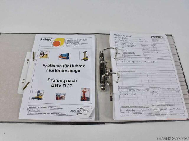 Stivuitor lateral Hubtex MQ 35 EL