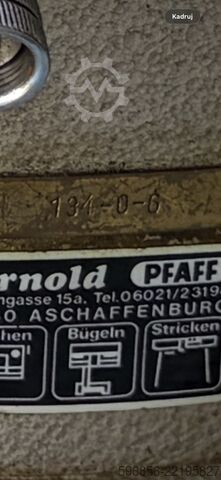 PFAFF 134-0-6 Cilindrische naaimachine voor lederwaren PFAFF 134-0-6 Maszyna do szycia skóry kaletnicza cylindryczna PFAFF 134-0-6 Maszyna do szycia skóry kaletnicza cylindryczna