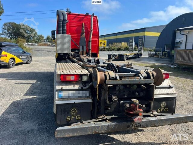 System med krogarm Volvo FH Hook truck WATCH VIDEO