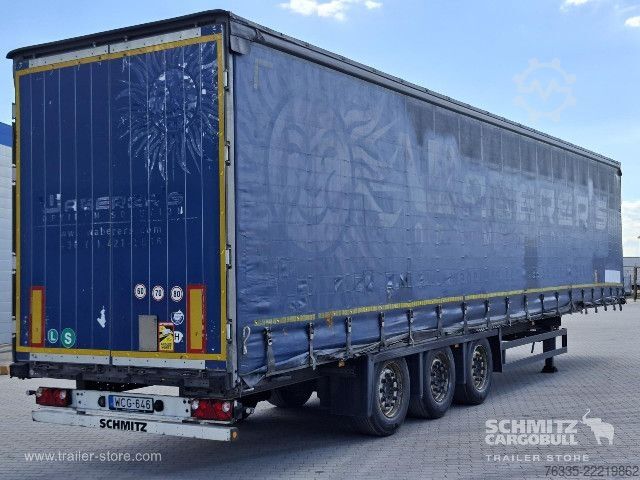 Open oplegger met zeil Schmitz Cargobull Curtainsider Mega