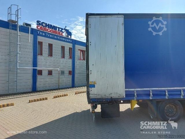 Open oplegger met zeil Schmitz Cargobull Curtainsider Mega
