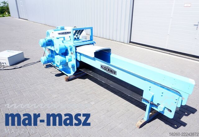 Déchiqueteuse de bois Déchiqueteuse KLOCKNER 400B4WT 