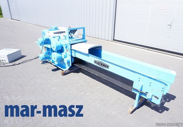 Déchiqueteuse de bois Déchiqueteuse KLOCKNER 400B4WT 