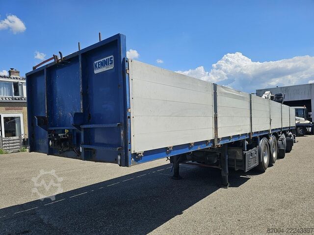 Plate-forme PACTON t4-001 / 4 AXLE TRAILER /2 LIFT AXLES /2 STEERI...
