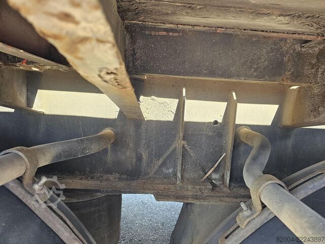 Flatbed PACTON t4-001 / 4 AXLE TRAILER /2 LIFT AXLES /2 STEERI...