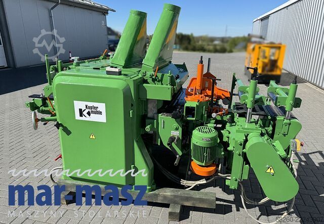 Bred fire-sidet høvlemaskine 800 mm Kupfermühle na 6 głowic