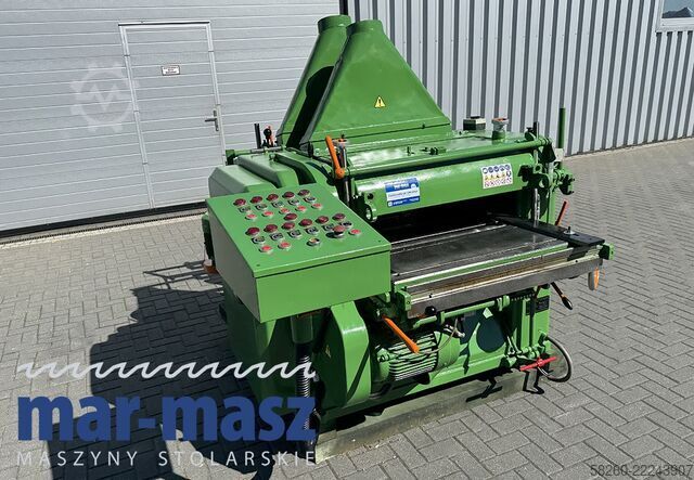 Bred fire-sidet høvlemaskine 800 mm Kupfermühle na 6 głowic